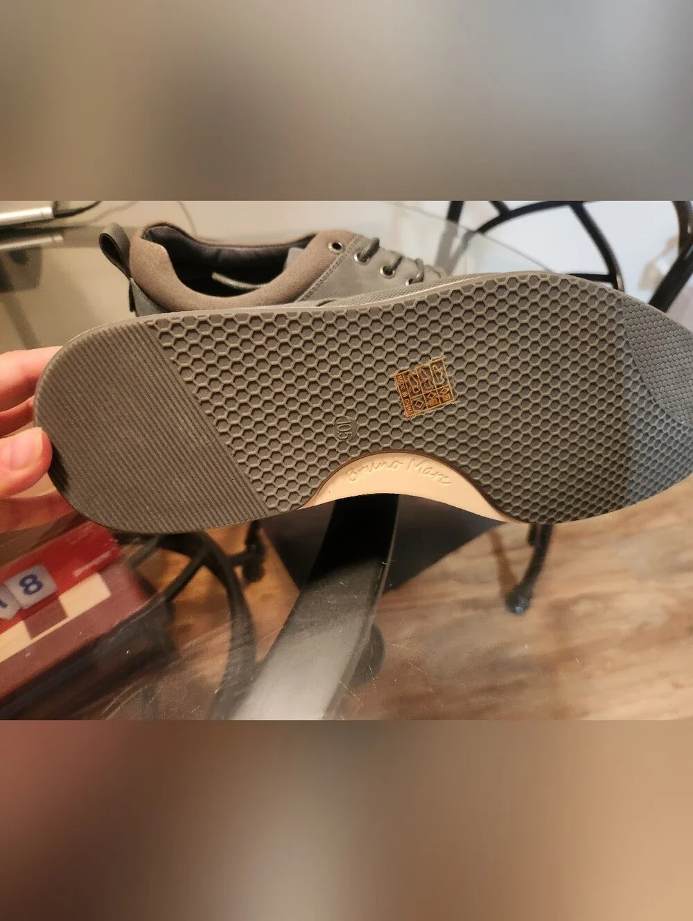 Men's Lace-Up Derbys in Gray